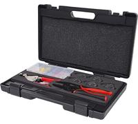 KS Tools Jeu d'outils pour sertissage et dénudage avec cosses 283 pièces