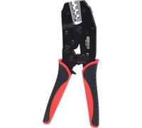 KS Tools 115.1435 Pince à sertir pour douilles de Ø 0,5-6mm² | Pince à sertir pour cosses clip non isolées 0,5-6 mm², chrome vanadium