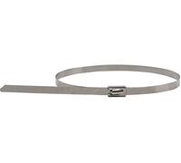 KS Tools 115.1592 Serre-câbles en acier inoxydable avec fermeture à bille, 4,6x250mm, 100 pièces