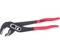 KS Tools 115.2001 - Pince Multiprise KS Gainée, 10" - Pince Bricolage aux Poignées Gainées avec Mors Dentés - Crémaillère à 7 Positions - Pince Universelle Fabriqué en Chrome Vanadium