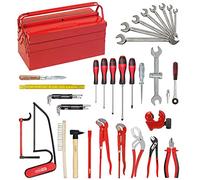 KS Tools 116.0147 - Composition d'outils Sanitaire et Chauffage en caisse métallique - 47 pièces