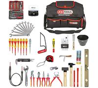 KS Tools – Boîte à outils – Composition d'outils électricien en sac SMARTBAG – 138 pièces