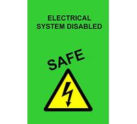 KS TOOLS 117.0172 Panneau d'avertissement vert