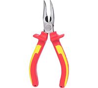 KS Tools Pince à bec demi-ronds 117.1120 isolée 1000 V à poignées bi-composants Longueur 150 mm