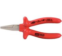 KS Tools Pince plate 1000V, 160mm, mors courts Quantité:1