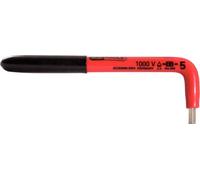 KS Tools Clé mâle coudée à six pans creux 117.1605 isolée 8 mm, 1 pièce