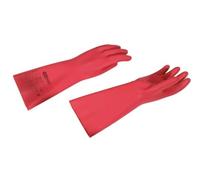 KS TOOLS 117.1661 Gants d'électricien en Naturalex Rouge - Taille 9