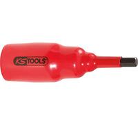KS Tools 117.1736 - Douille tournevis 3/8" avec revêtement isolant pour vis à 6 pans intérieur, 5 mm - En Chrome Vanadium - Brunie