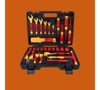 KS Tools Kit d'outils isolés 117.1895 pour véhicules hybrides et électriques 26 pièces