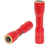 KS TOOLS Douille 3/8" avec revêtement isolant, XL, 10 mm