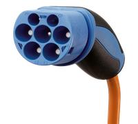 KS Tools Câble de charge efuturo KS Tools droit, connecteur à extrémité ouverte vers le type 2 pour le raccordement à une borne, triphase, jusqu’à 11 kW, 32 A, 400 V, mode 3, 5 mètres Quantité:1