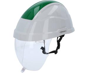 KS Tools 1170139 117.0139 Casque de protection EN 397, EN 50365 DIN 166, DIN 167, DIN 168, DIN 170 blanc, vert