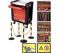 KS Tools 1176155 Servante datelier Couleur: noir, rouge