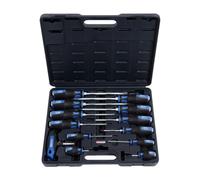 KS TOOLS 13 pces Tournevis pour vis à fente/à empreinte cruciforme + capuchon de frappe