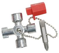 KS Tools Mini clé universelle pour armoire électrique, 42mm Quantité:1