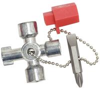 KS Tools Mini clé universelle pour armoire électrique, 42mm Quantité:1