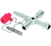 KS Tools 1301020 Clé pour armoires de distribution Zinc moulé sous pression 1 pc(s)