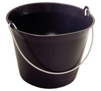 KS Tools - 140.0036 - Seau de maçon plastique noir - 11L