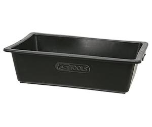 KS Tools 140.0042 Bac à Mortier Béton en Plastique Noir - Auge de Maçon