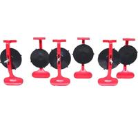 SET d'embouts de montage pour baguettes décoratives, 6 pièces, Ø 85 mm KS Tools 140.1020