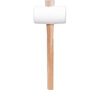 KS Tools 140.1236 Marteau en caoutchouc blanc, 735g