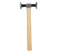 KS Tools 140.2133 Marteau à reteindre standard en acier poli Manche hickory