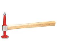 KS TOOLS Marteau de carrossier - marteau débosseleur panne droite et tête ron...