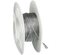 KS Tools Fil de coupe 140.2211 Bobine de fil tressé 0,8 mm très flexible 22,5 m