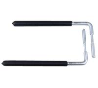 KS TOOLS Outil de démontage d'airbag 2 pièces Audi A4 / A6 / Volkswagen Passat / Polo / Lupo - 140.2313
