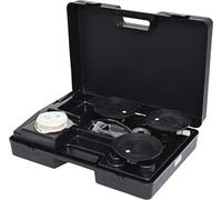 KS TOOLS 140.2360 Kit Reparation Pare Brise Pour L'Enlèvement Professionnel De Parebrises Collés, Kit De Demontage Pare-Brise, Avec Ventouses Vitres, 5 Pcs - Mallette De Rangement