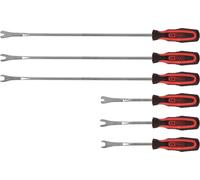 KS Tools 140.2370 Kit de détachement de clips, 6 pièces | Jeu de 6 dégrafeurs de clips
