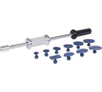 KS Tools Jeu de marteaux à glissière 140.2510 Coffret de débosselage professionnel 11 pcs
