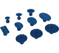 KS Tools 140.2585 Tablette elliptique, plate, 33 x 22 mm, 5 pièces