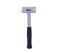 KS Tools Maillet 140.5273 à embouts plastiques anti-rebonds, anti-éclat – Manche acier L300 Ø40 mm