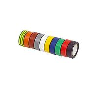 KS TOOLS 141.6010 Rubans D'Isolation en PVC Multicolore - 10 Pièces
