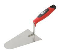 KS Tools 144.0313 Truelle italienne ronde-lame inox Manche bi-composant 200 mm