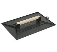 KS Tools Taloche plastique 144.0521 – Poignée en bois, plateau alvéolé 270 x 180 mm, noir