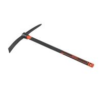 KS Tools 144.0922 Pioche de jardinage avec un manche tri-matière - œil | Pioche de terrassier - Oeil rond - Emmanché tri-matière - 3,5 kg