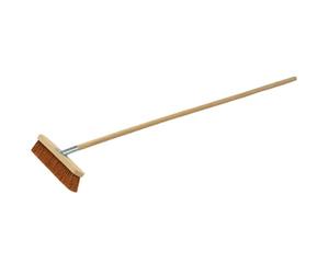 KS Tools 146.2081 Balais droit en fibre coco 290mm emmanché bois