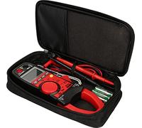 KS TOOLS 150.0929 - Pince Ampèremétrique Digitale 1000 V - Multimetre pour Courant Alternatif et Continu - Testeur Electrique Professionnel avec Ecran LCD - Ouverture de la Pince 45mm Noir/Rouge