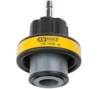 KS Tools 150.1949 Adaptateur pour circuit de refroidissement M52 x 3,0, jaune