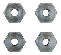 Ks Tools 150.2169 Jeu De 4 Ecrous 6 Pans Pour Goujon Fileté