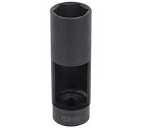 KS Tools 150.2314 - Douille pour injecteur 1/2", SW27 mm - Pour le montage et le démontage des injecteurs - En acier spécial - Brunie