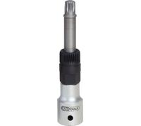 KS Tools 150.3102 - Douille 1/2" XZN, M10 - Pour poulie débrayable d'alternateur - En Chrome Vanadium extra-fin