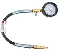 Manómetro con manguera, 0-1000 psi, Ø 70 mm