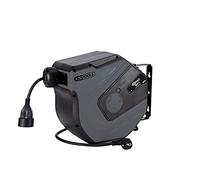 KS Tools 150.4318 - Enrouleur Électrique Mural - 3X2,5MM² - 15M - Gris