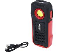 KS TOOLS Lampe portative mobile pour atelier, 500 lumens, avec Bluetooth, hau...