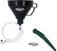 KS Tools - 150.9230 - Kit entonnoir flexible avec raccord et tuyau - 3 pièces - Pour l'huile, l'essence et l'antigel