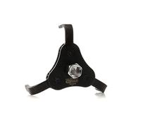 KS TOOLS 150.9314 Clé De Filtre À Huile 3 Bras Auto-Réglables Avec Adaptateur 65-138 - Outillage Mecanique Auto - Diamètre 65 Mm Taille Unique Multicolore