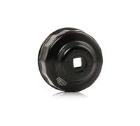 KS TOOLS 150.9321 - Clé 14 Pans à filtre à huile KS,3/8 Ø 65 mm - En matière Robuste et Résistante